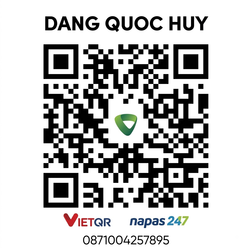 Ủng hộ qua chuyển khoản tại Việt Nam